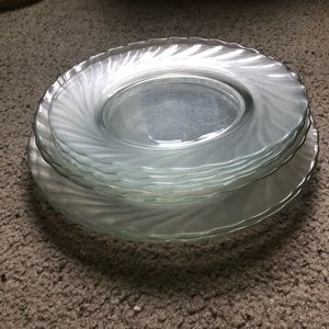 Vintage arcoroc clearbrook dinnerware collection